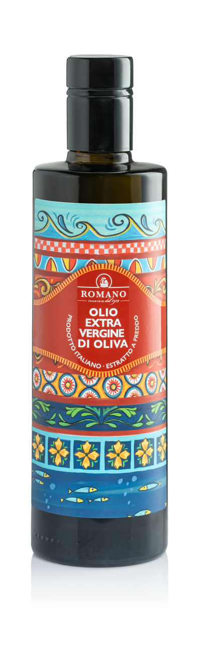 bottiglia olio extravergine di oliva italiano